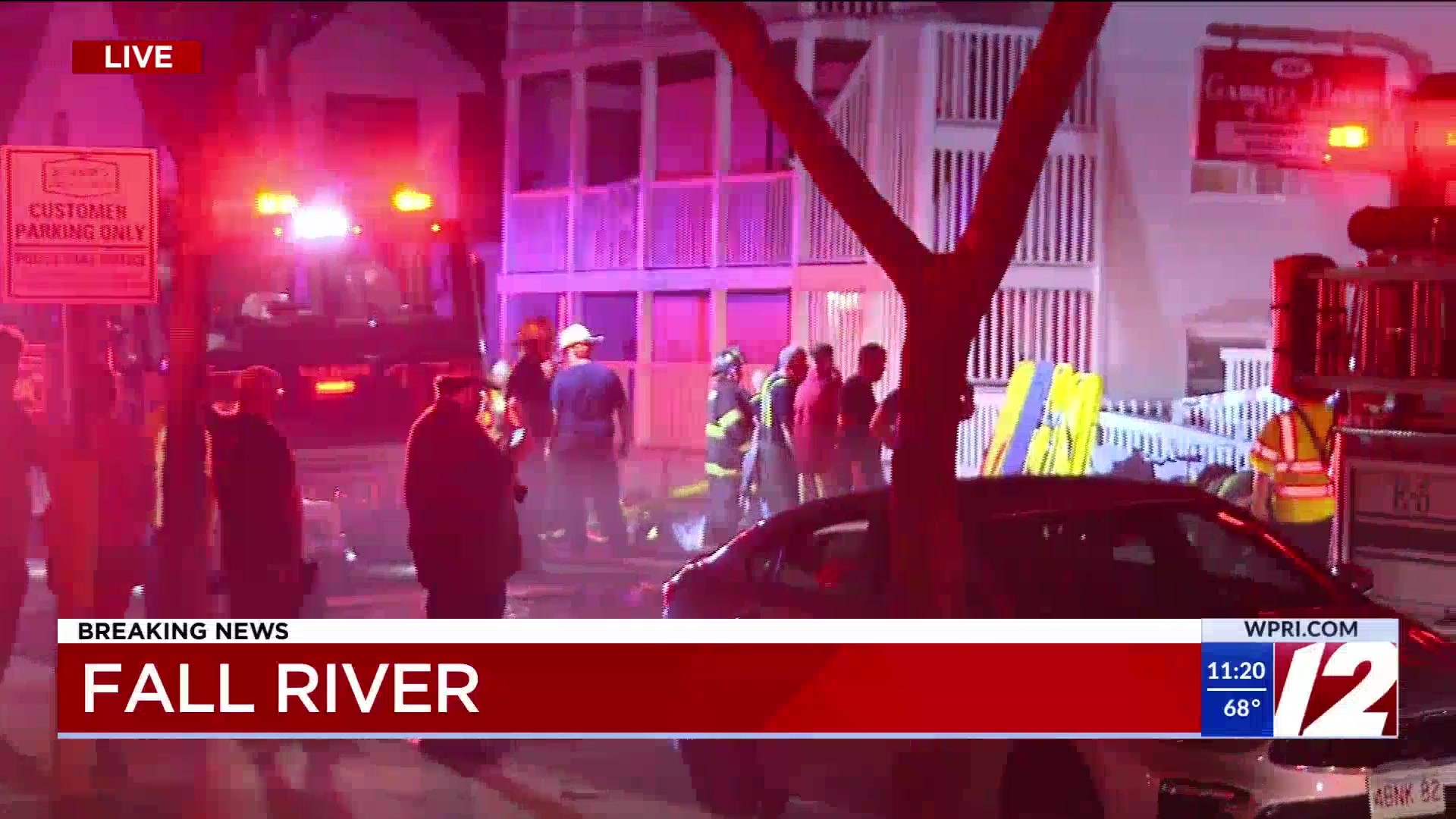 Crews battling fire at assisted living facility in Fall River – WPRI.com