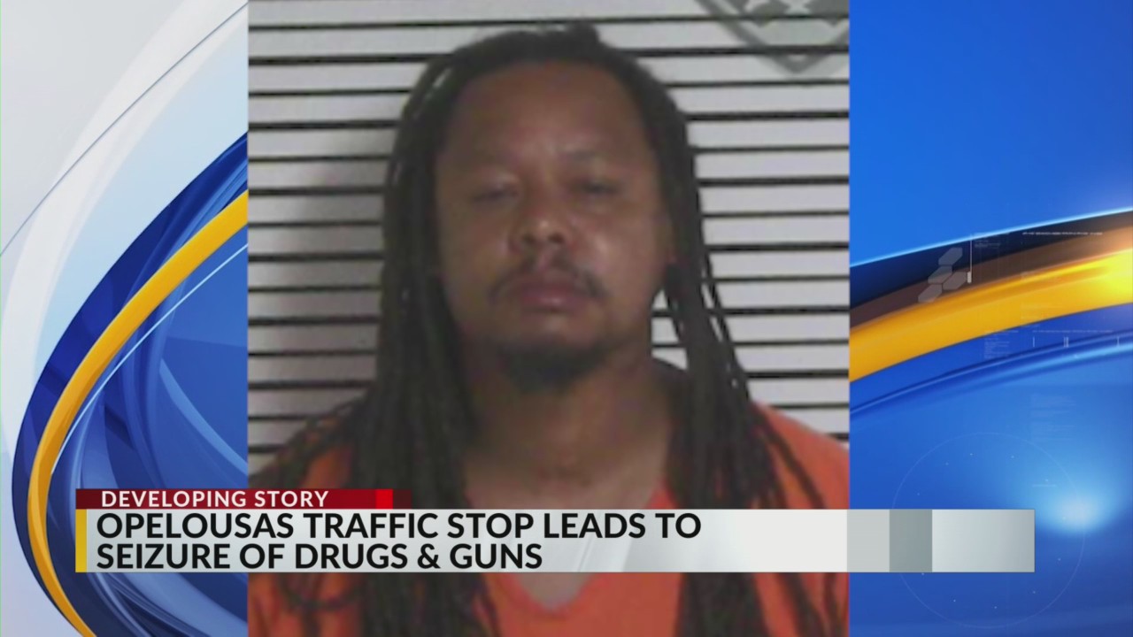 Opelousas traffic stop leads to house search, seizure of drugs, guns ...