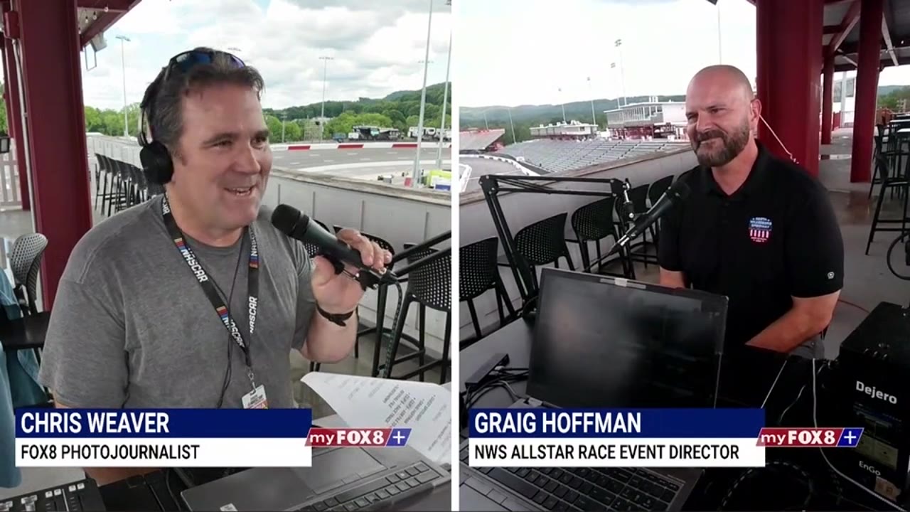 Graig Hoffman, event director for NASCAR All-Star Race at North ...