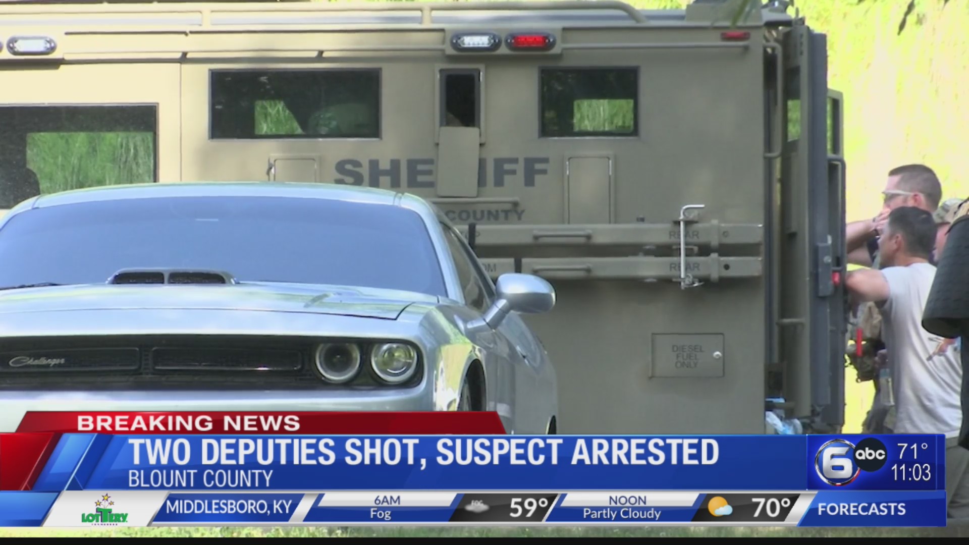 Deputies wounded in shooting months after death rocked Blount County ...