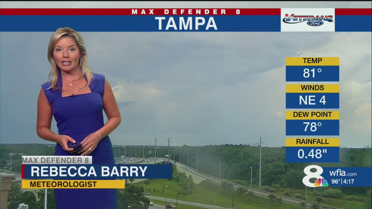 Heat slowly fades tonight, here’s Rebecca’s forecast for Tuesday ...