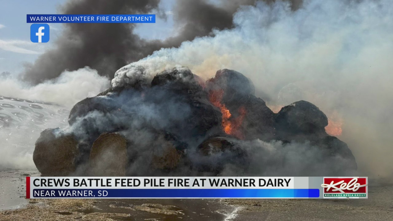 Crews battle blaze at Dairy Farm – KELOLAND.com