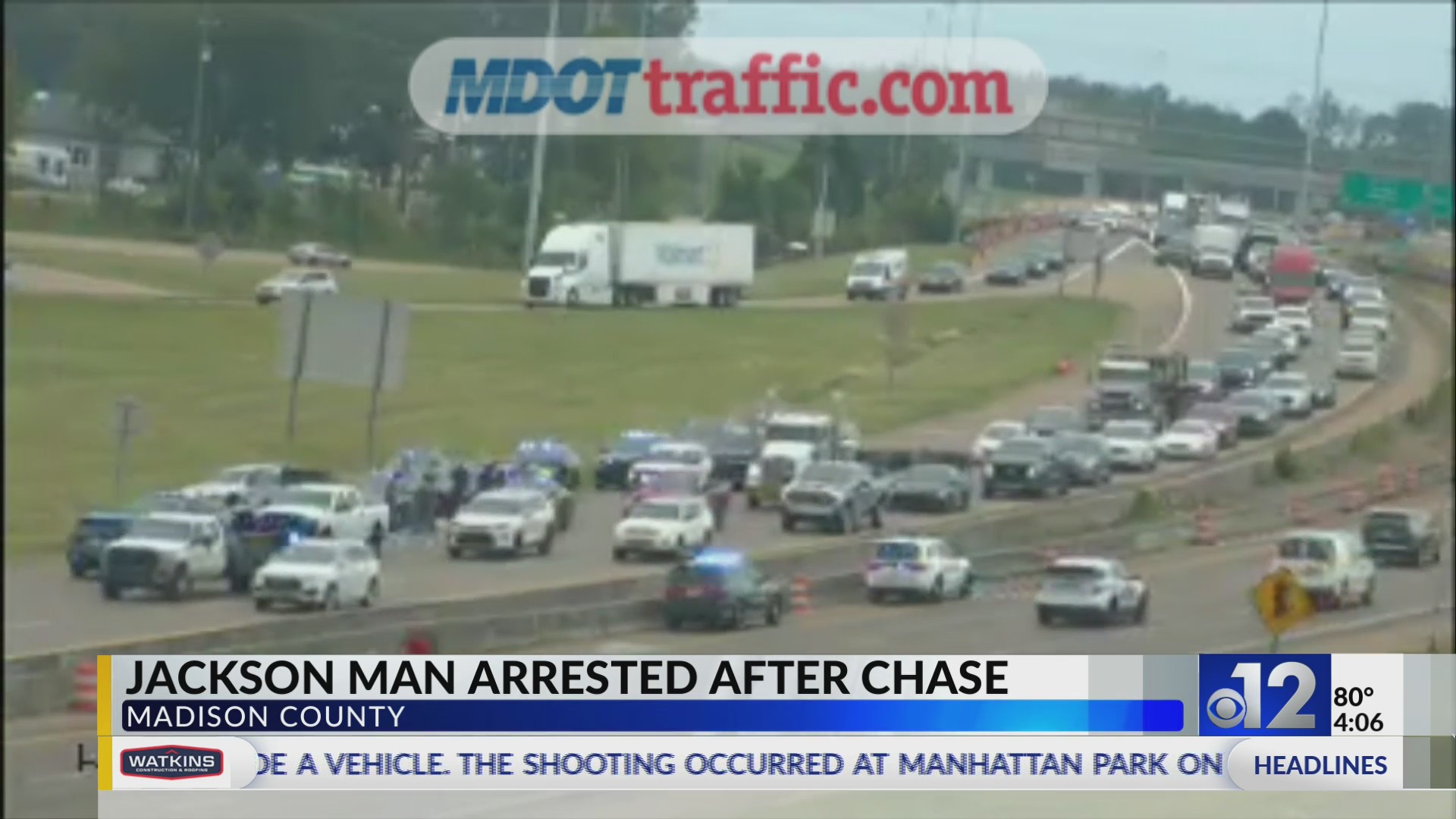 Jackson man arrested after chase involving state troopers – WJTV