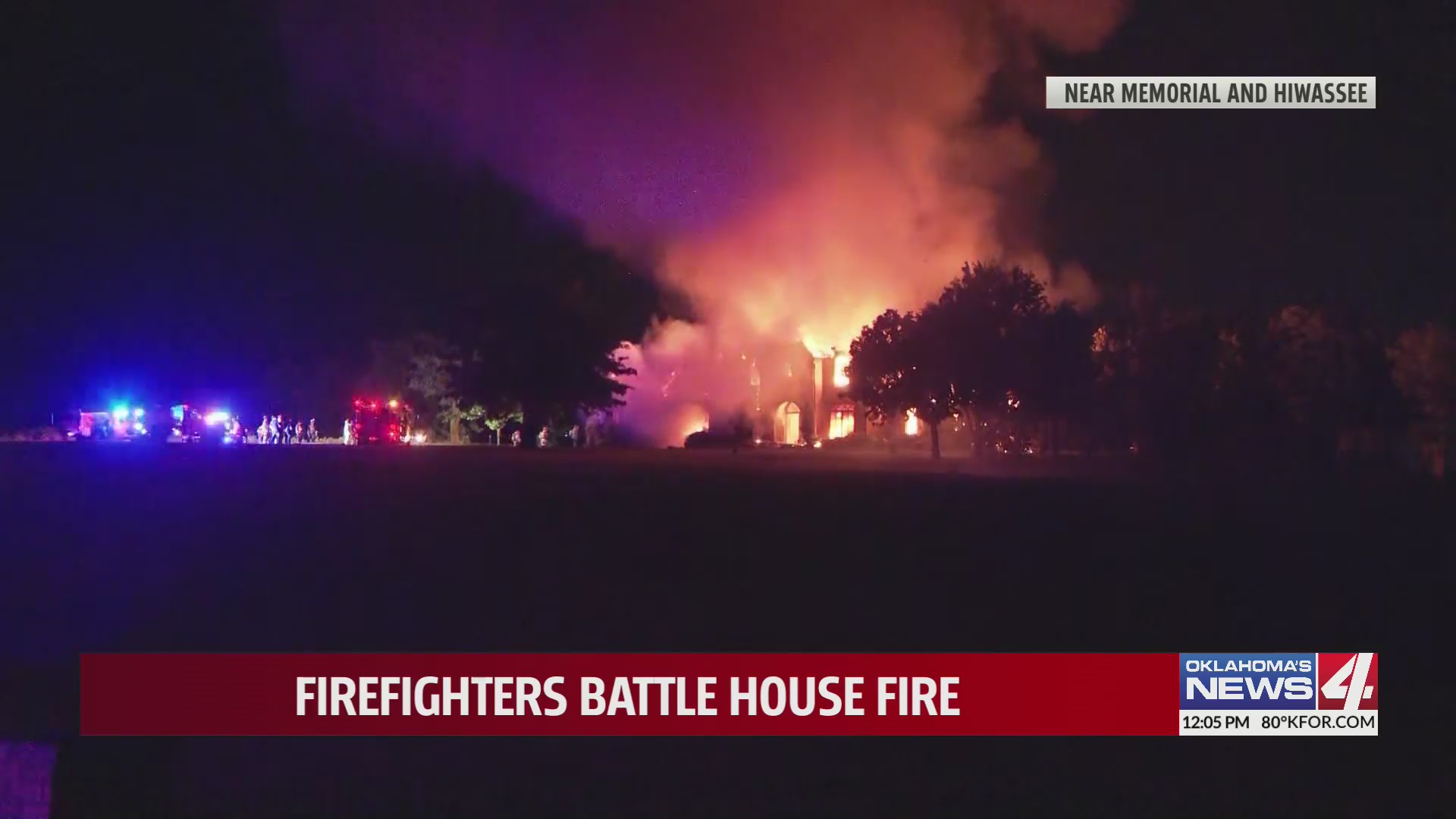 OKCFD crews battle house fire, 2 dogs rescued – KFOR.com Oklahoma City