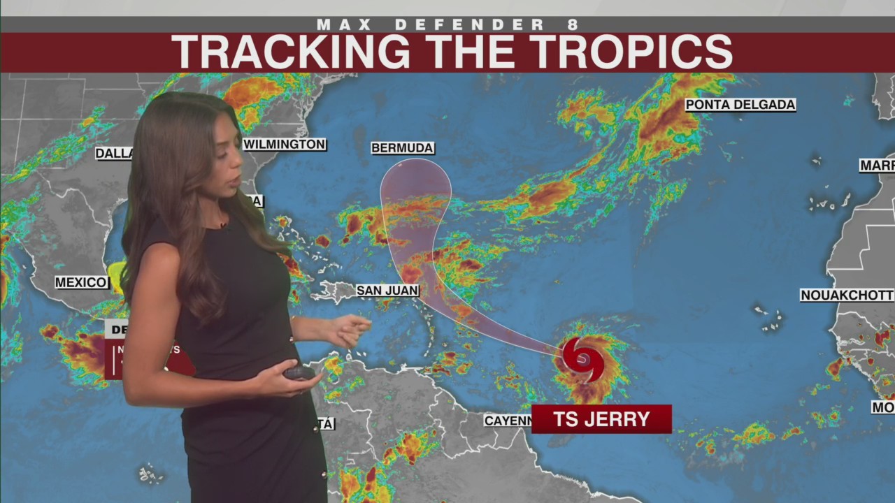 Tropical Storm Jerry forms in the Atlantic. Where's it headed? | Tracking the Tropics