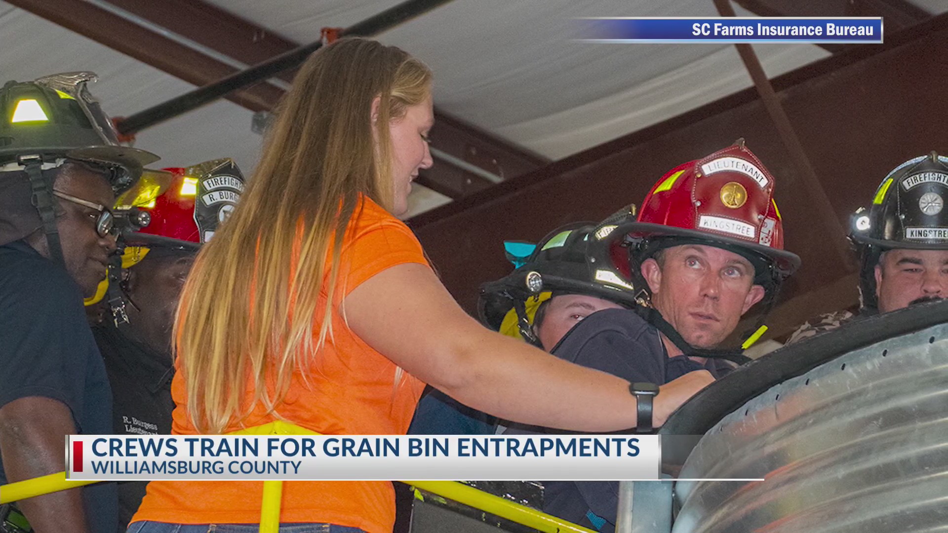 Fire and rescue teams in Williamsburg County train for grain bin ...
