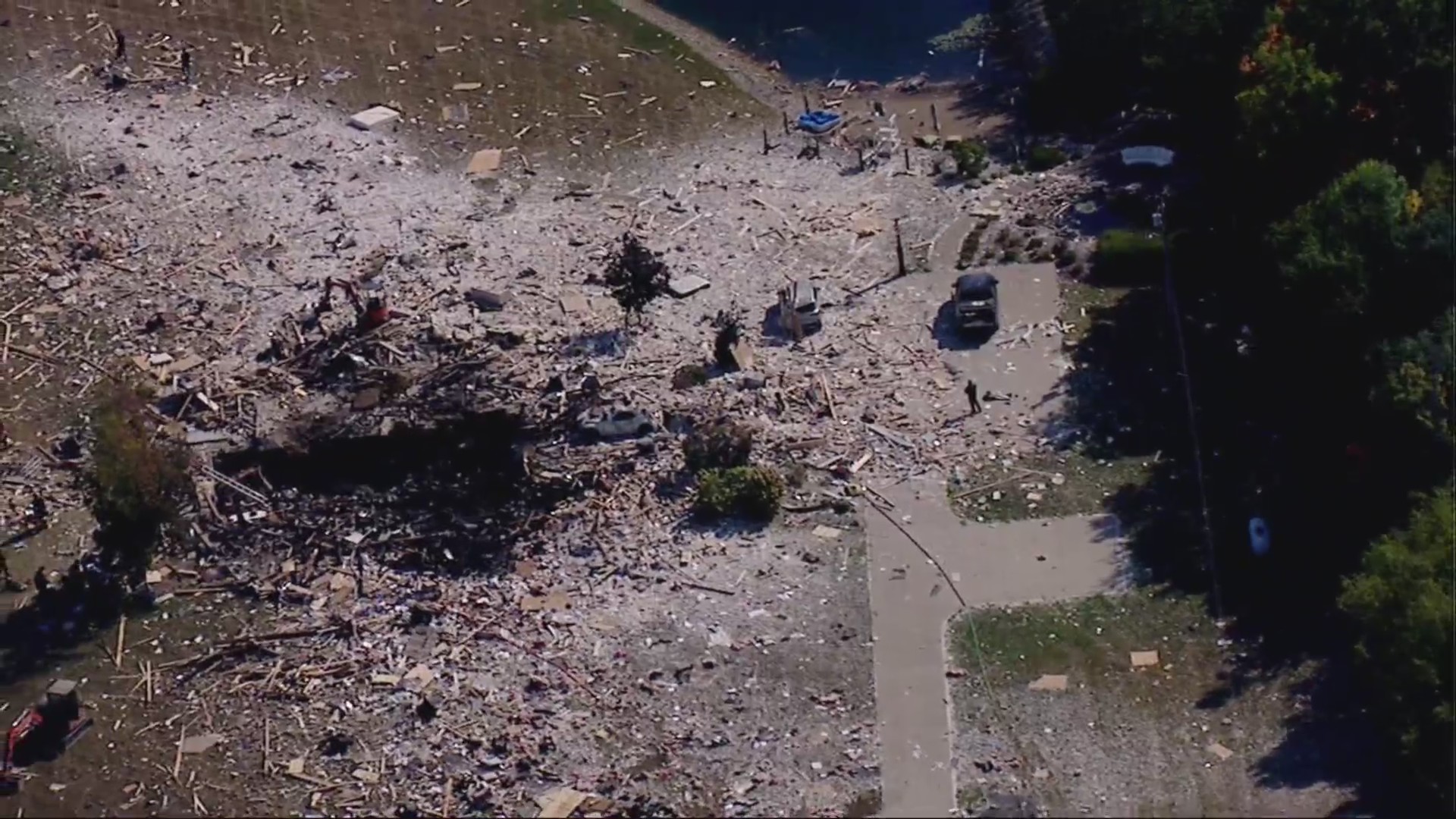 Watch SkyFOX over reported house explosion WTRF