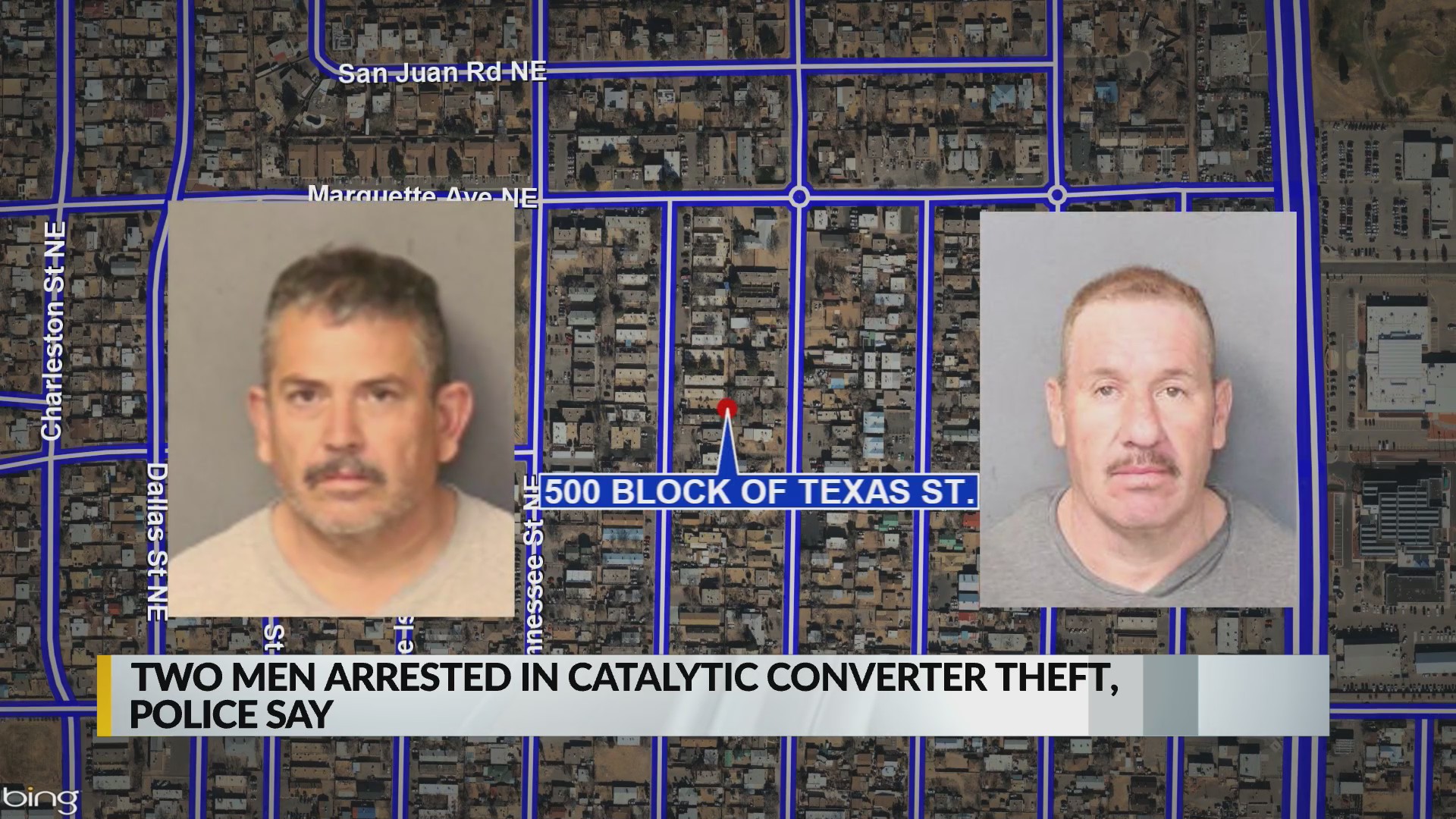 Two men arrested in catalytic converter theft KRQE NEWS 13 Breaking