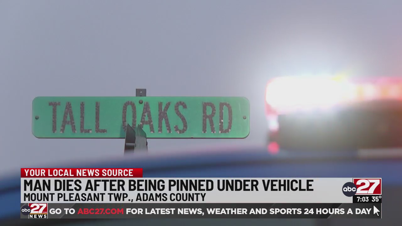 Man killed in Adams County after being pinned by truck he was working ...