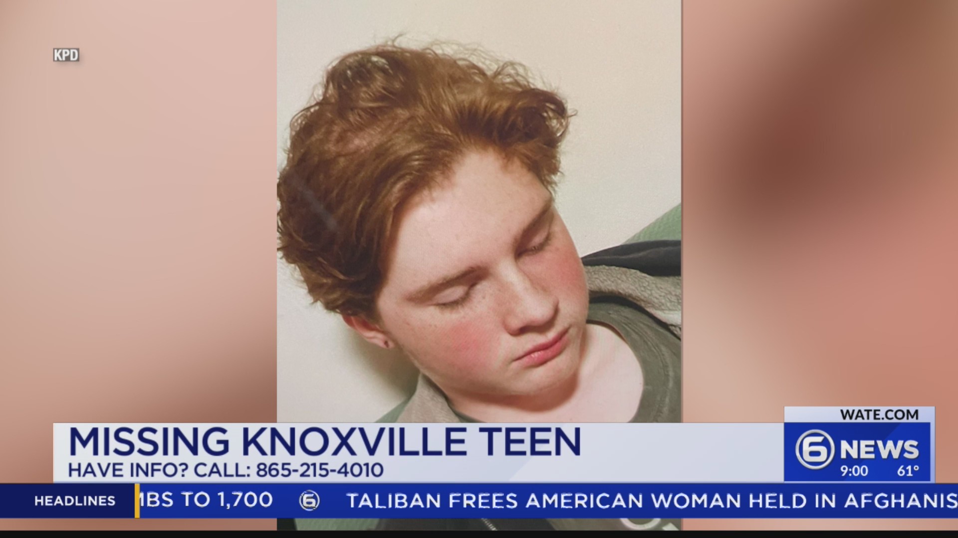 Knoxville Police searching for missing 14-year-old – WATE 6 On Your Side