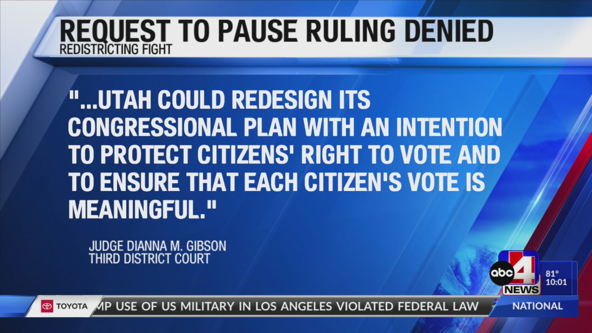 Judge in redistricting case denies Legislature`s request to pause ...