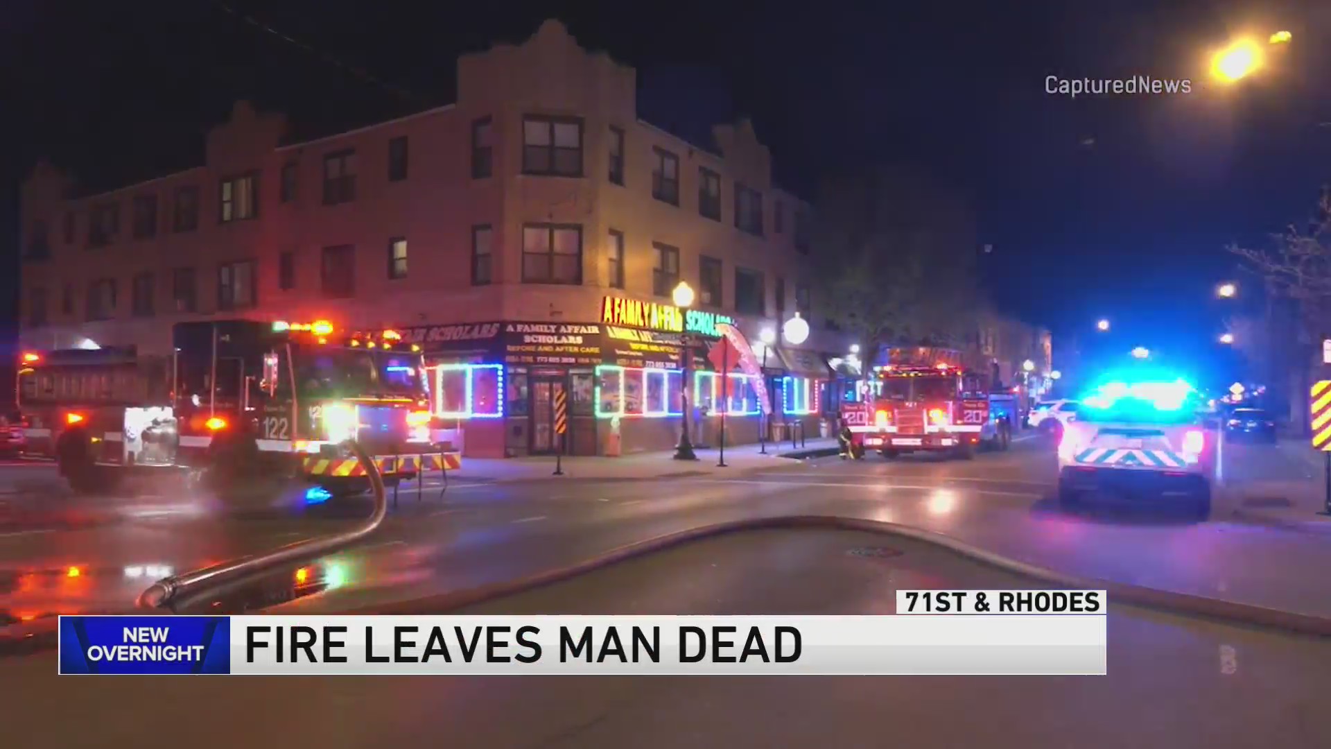 Man killed in early morning fire on Chicago’s South Side – WGN-TV