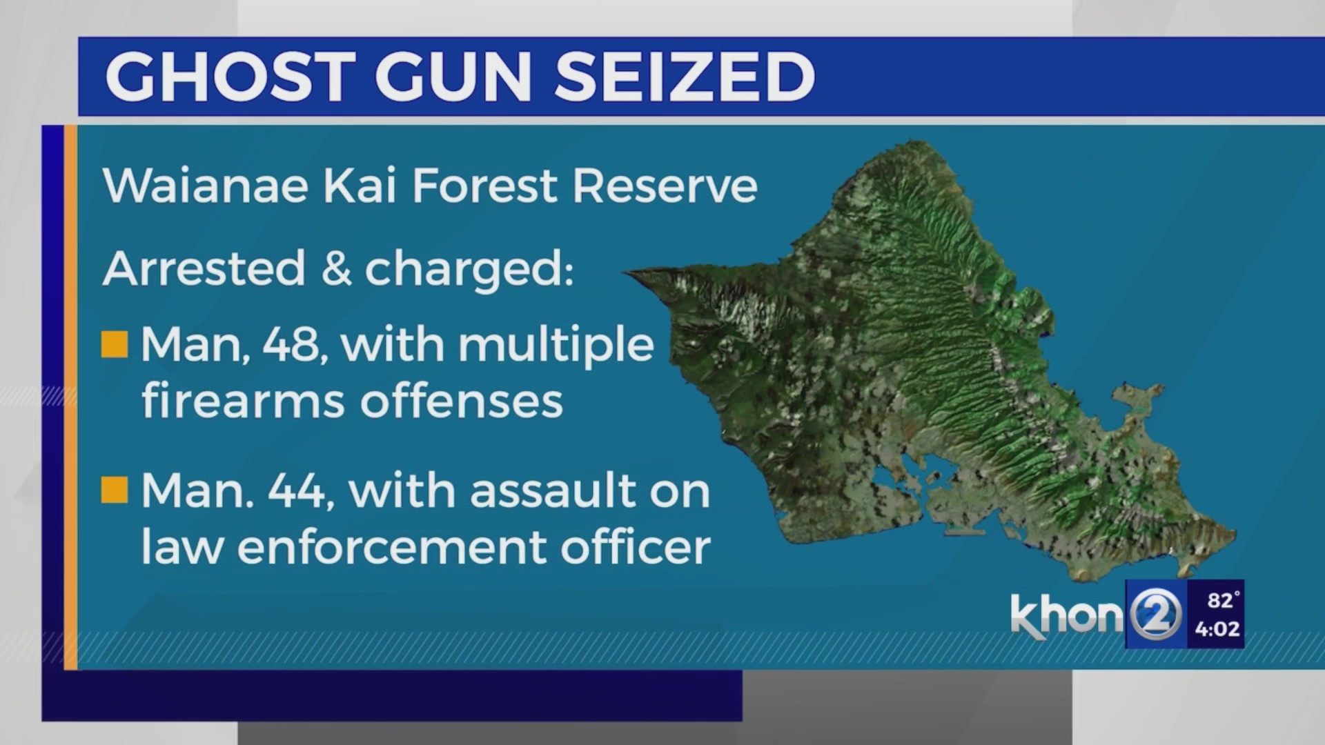 2 men arrested after police recover ghost gun in Waianae – KHON2