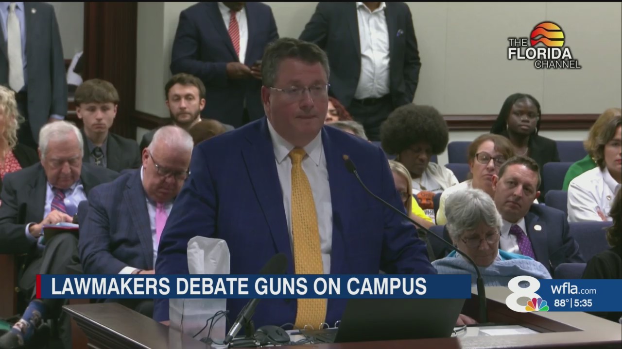 Congressman revisits failed state senate bill involving guns on campus ...