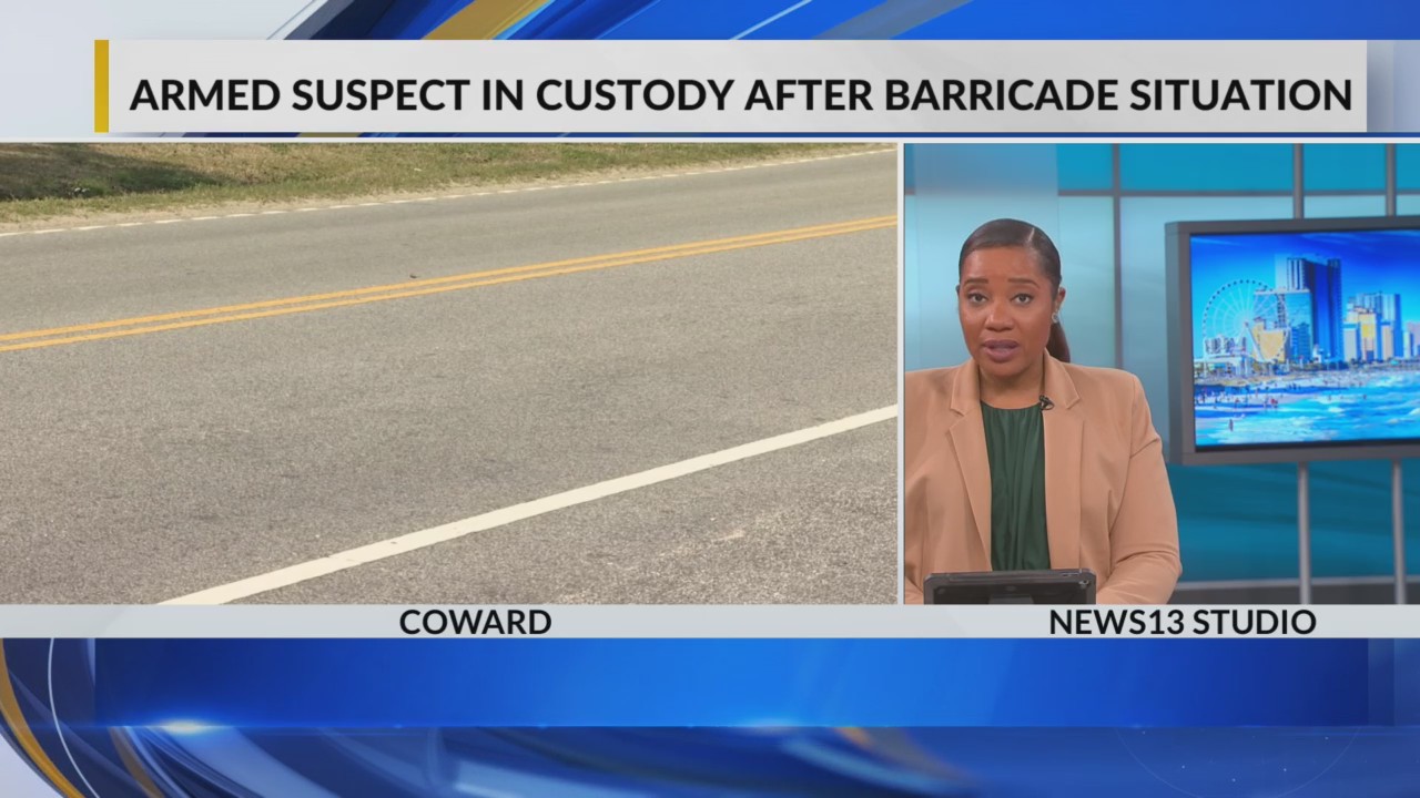 Armed suspect in custody after Florence County barricade situation – WBTW