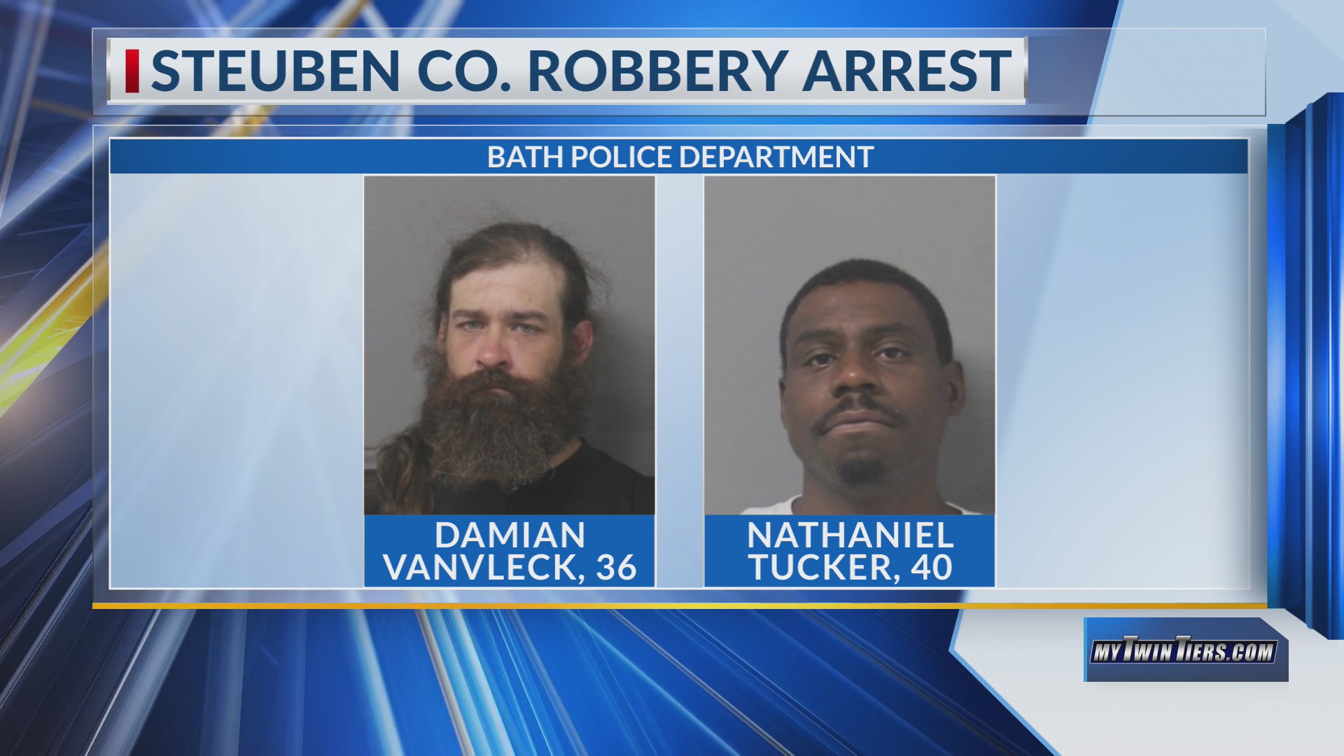 Two men arrested after months-long robbery investigation – WETM ...