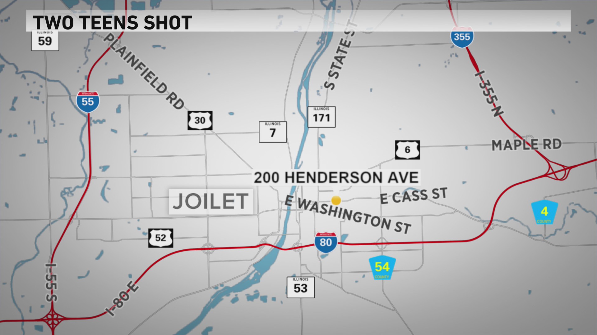 2 teens injured in drive-by shooting outside Joliet home – WGN-TV