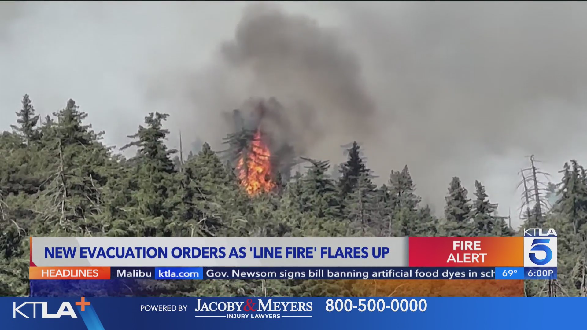 New evacuations ordered for in San Bernardino Mountains due to Line ...