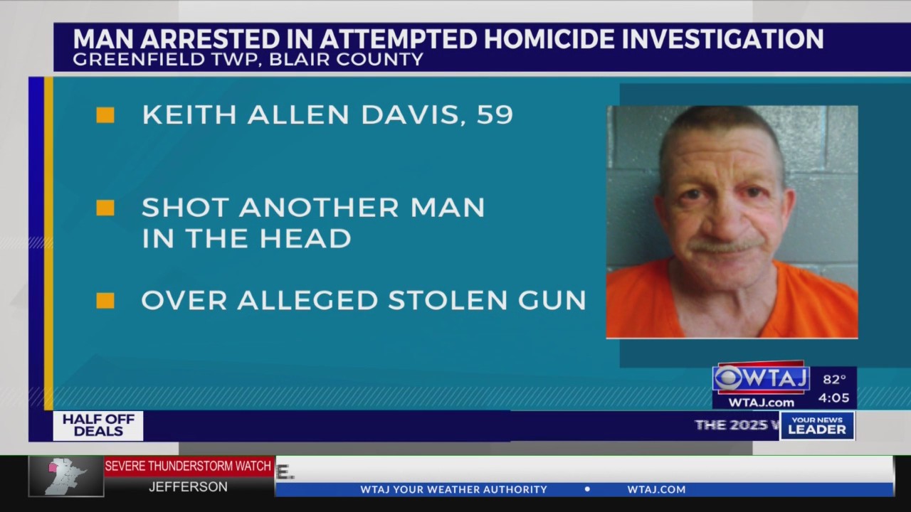 Attempted homicide charges filed after Blair County man was shot in the ...