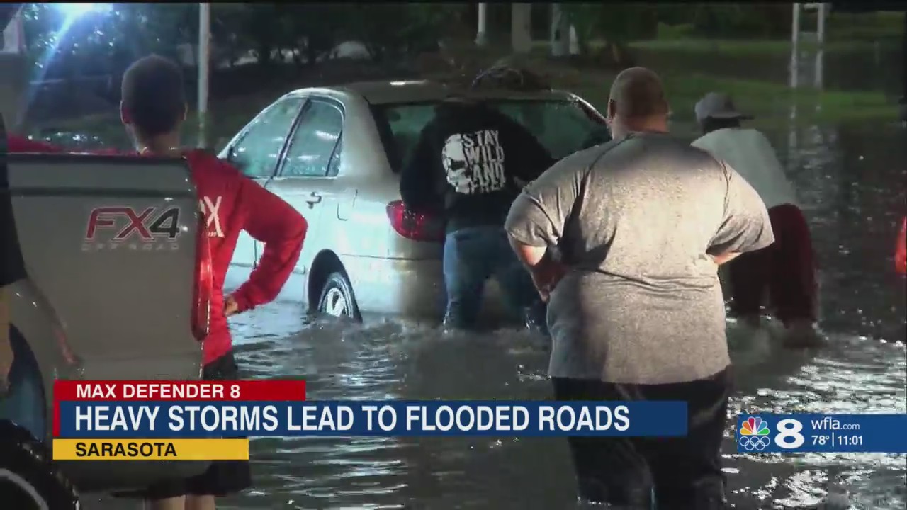 Sarasota sets record for most rainfall in 1 hour – WFLA