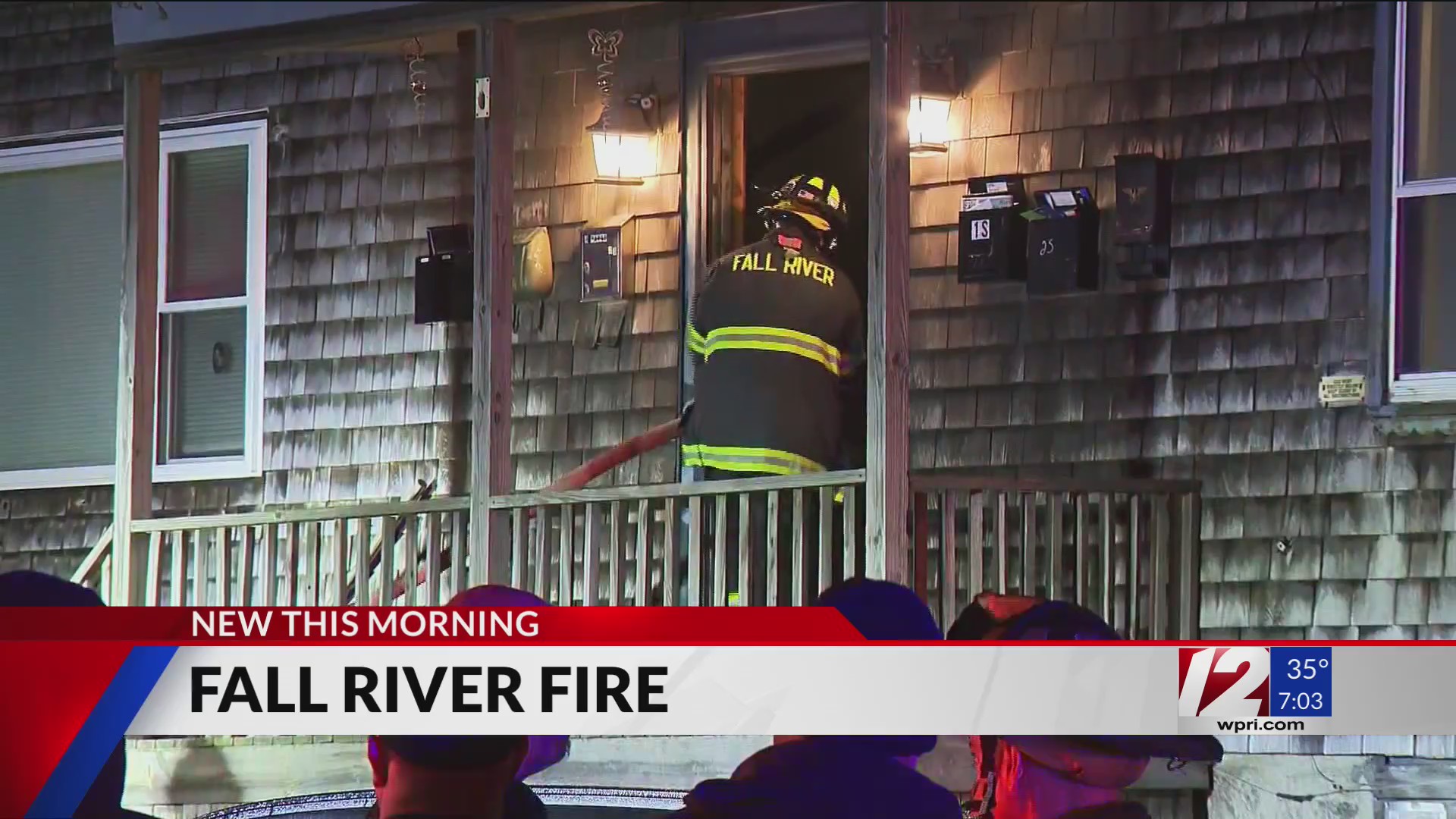 Crews respond to fire at Fall River multi-family home – WPRI.com