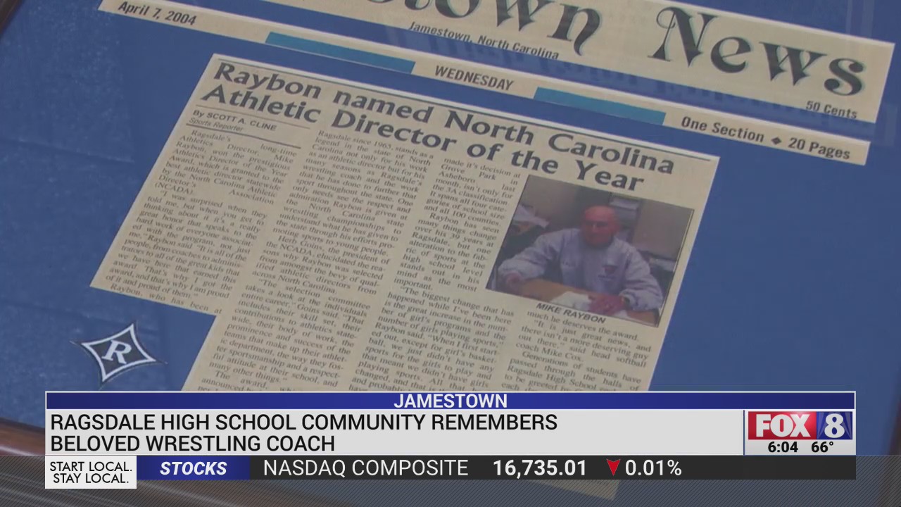 Ragsdale High School comes together to remember beloved wrestling coach ...