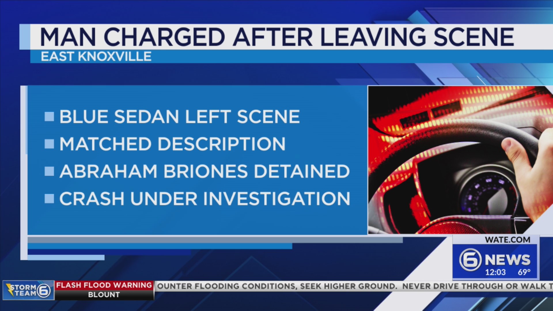 Man charged after leaving fatal pedestrian crash – WATE 6 On Your Side