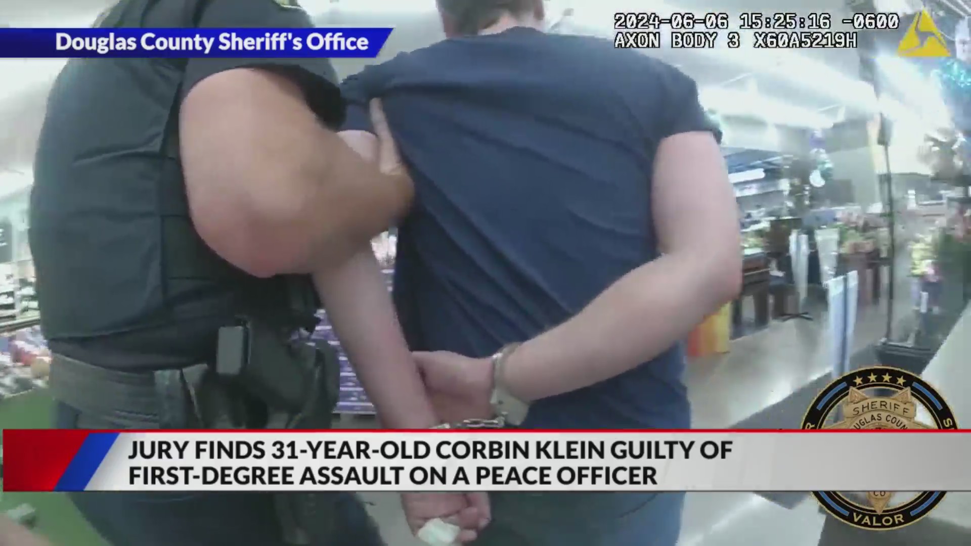 Man found guilty of assaulting a Douglas County deputy – FOX31 Denver