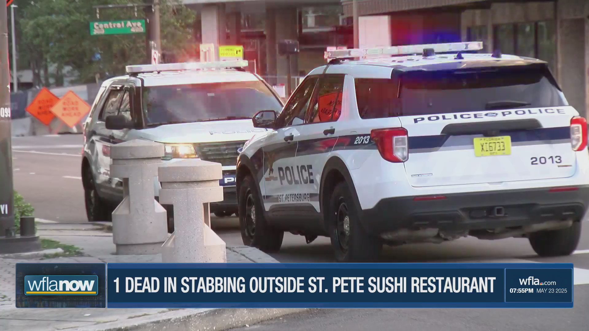 St. Pete police respond to deadly stabbing outside sushi restaurant – WFLA