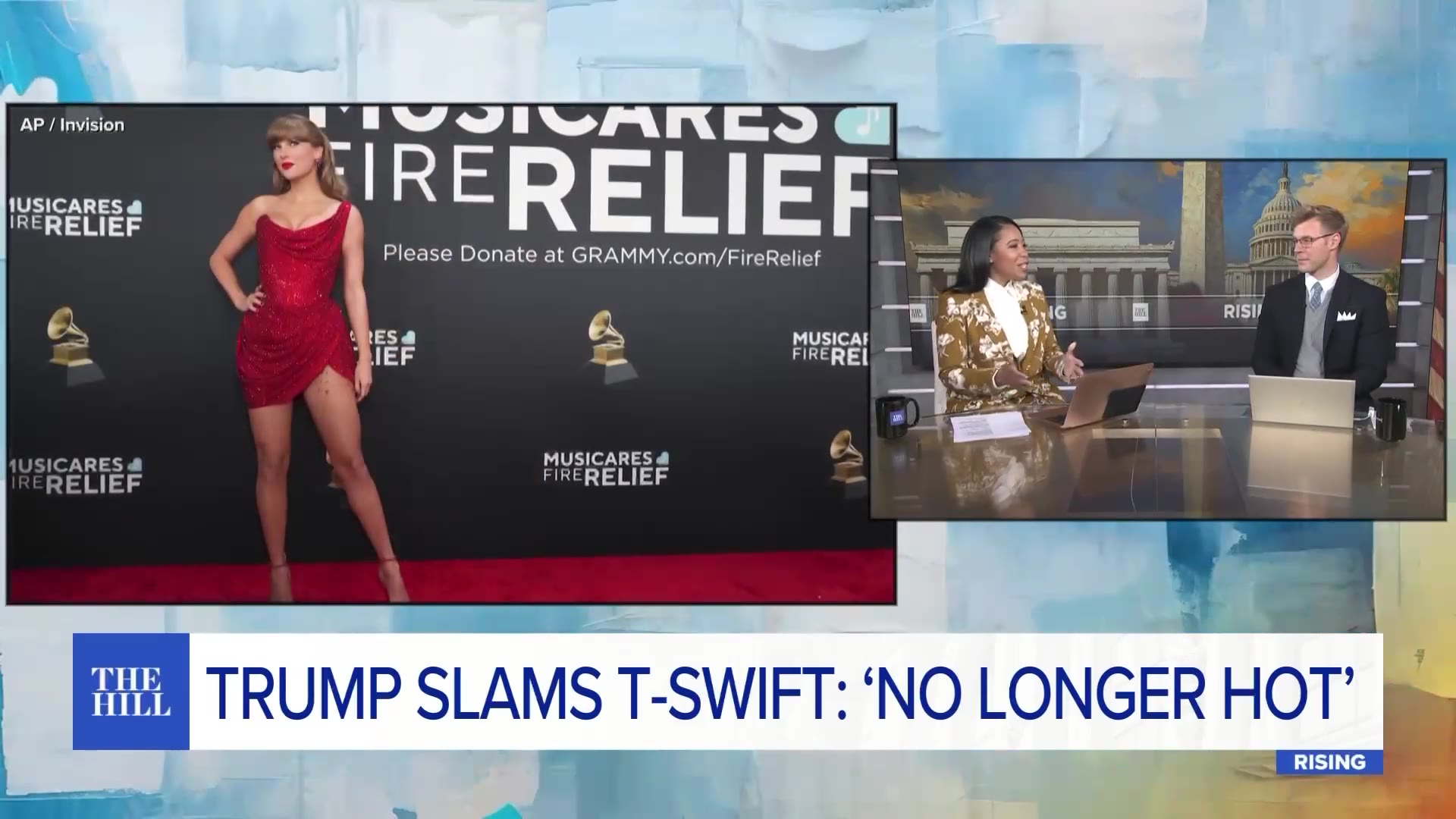 Taylor Swift Rizing Bill Maher Defends Trump Saying Taylor Swift ‘No Longer Hot’ | RISING ...