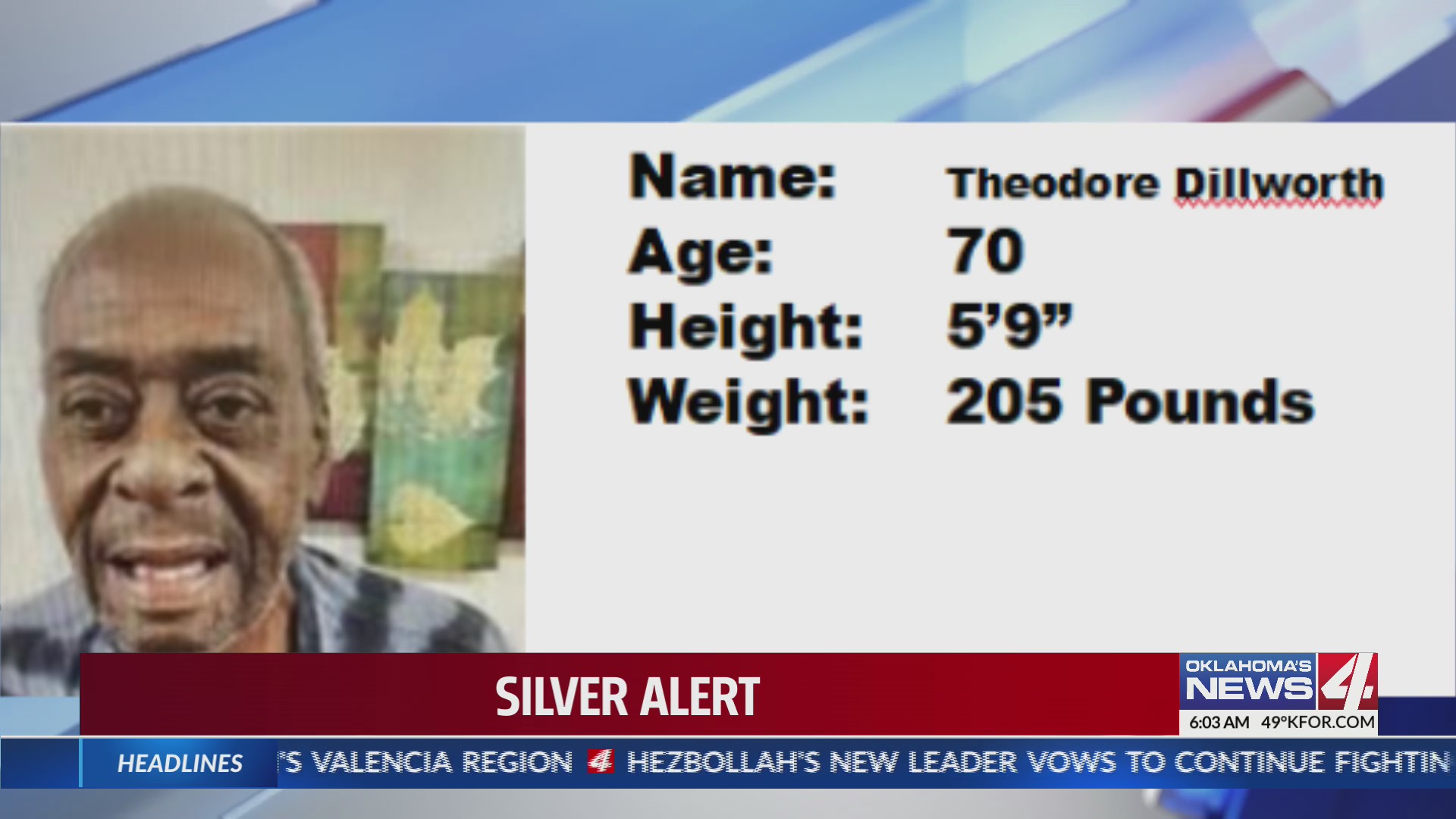 OHP issues Silver Alert for man last seen in Okemah – KFOR.com Oklahoma ...