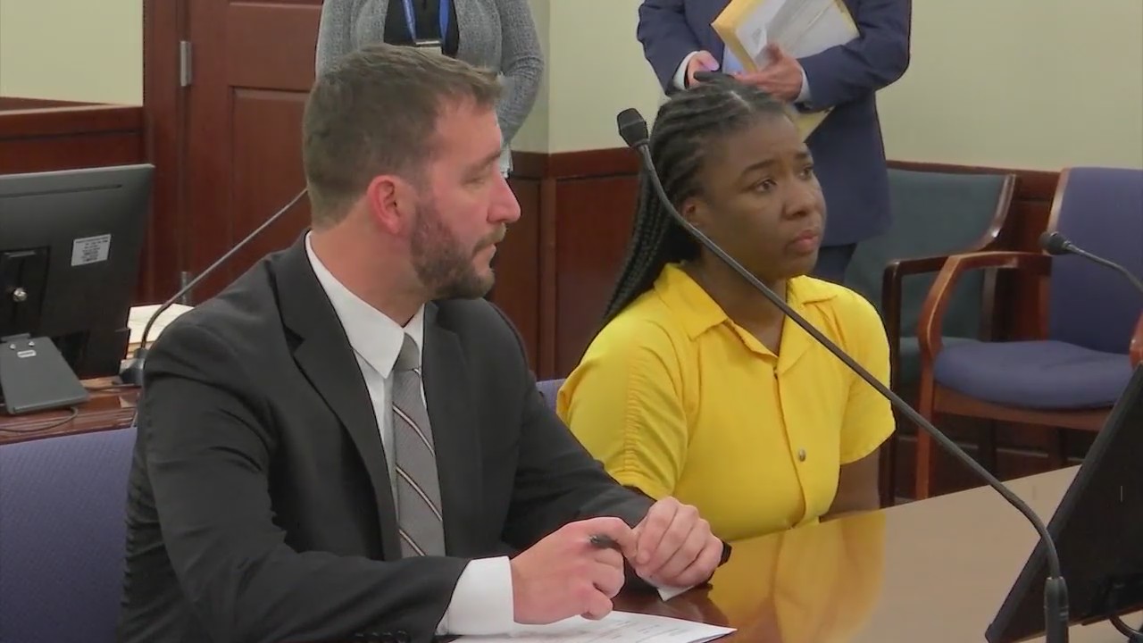 Woman accused of intentionally hitting neighbor with car pleads not ...