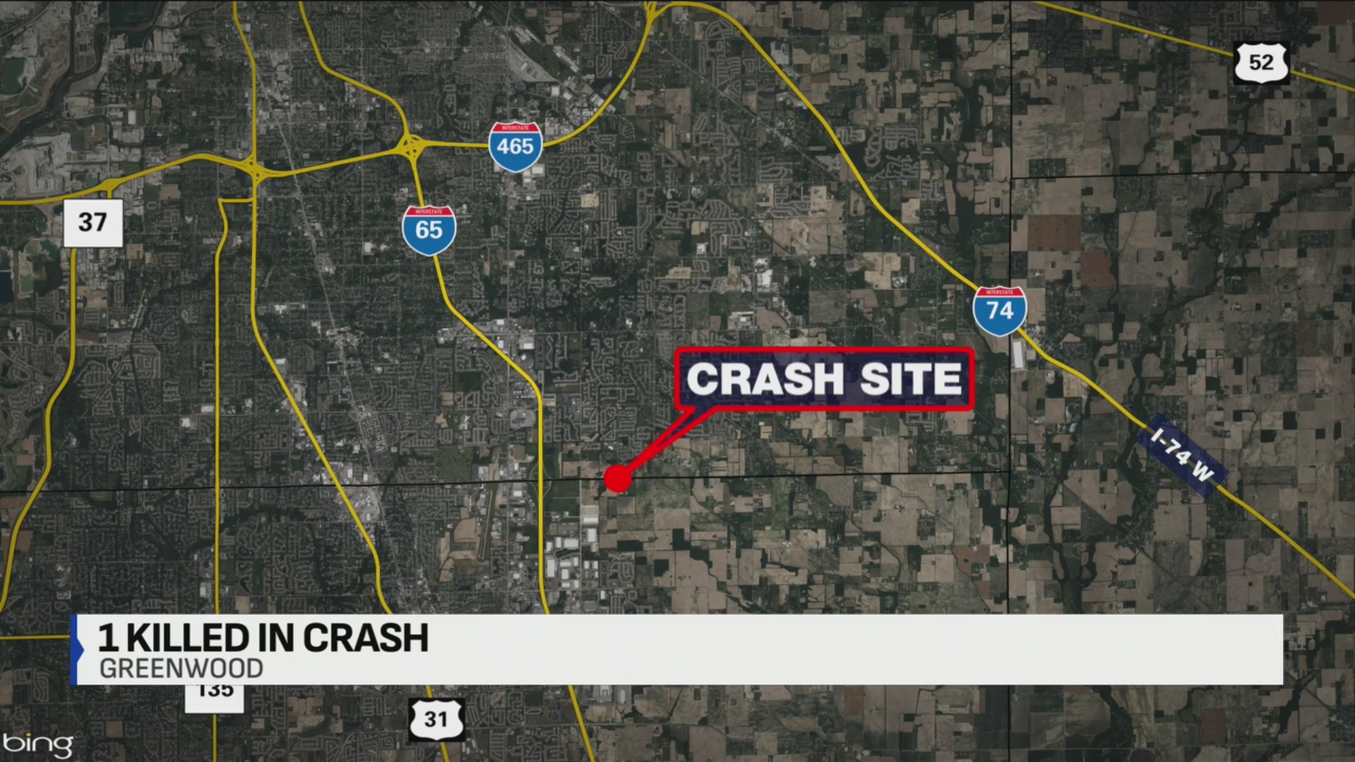 Person killed in crash along County Line in Greenwood – Fox 59