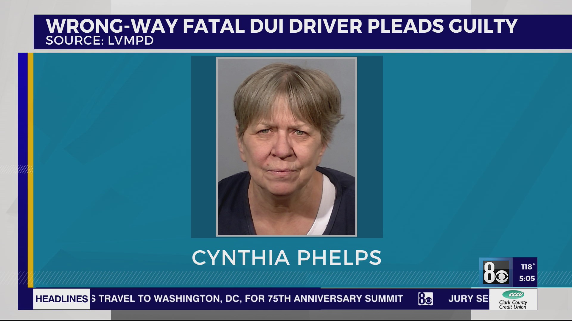 Las Vegas driver accused in deadly wrong-way DUI crash pleads guilty – KLAS