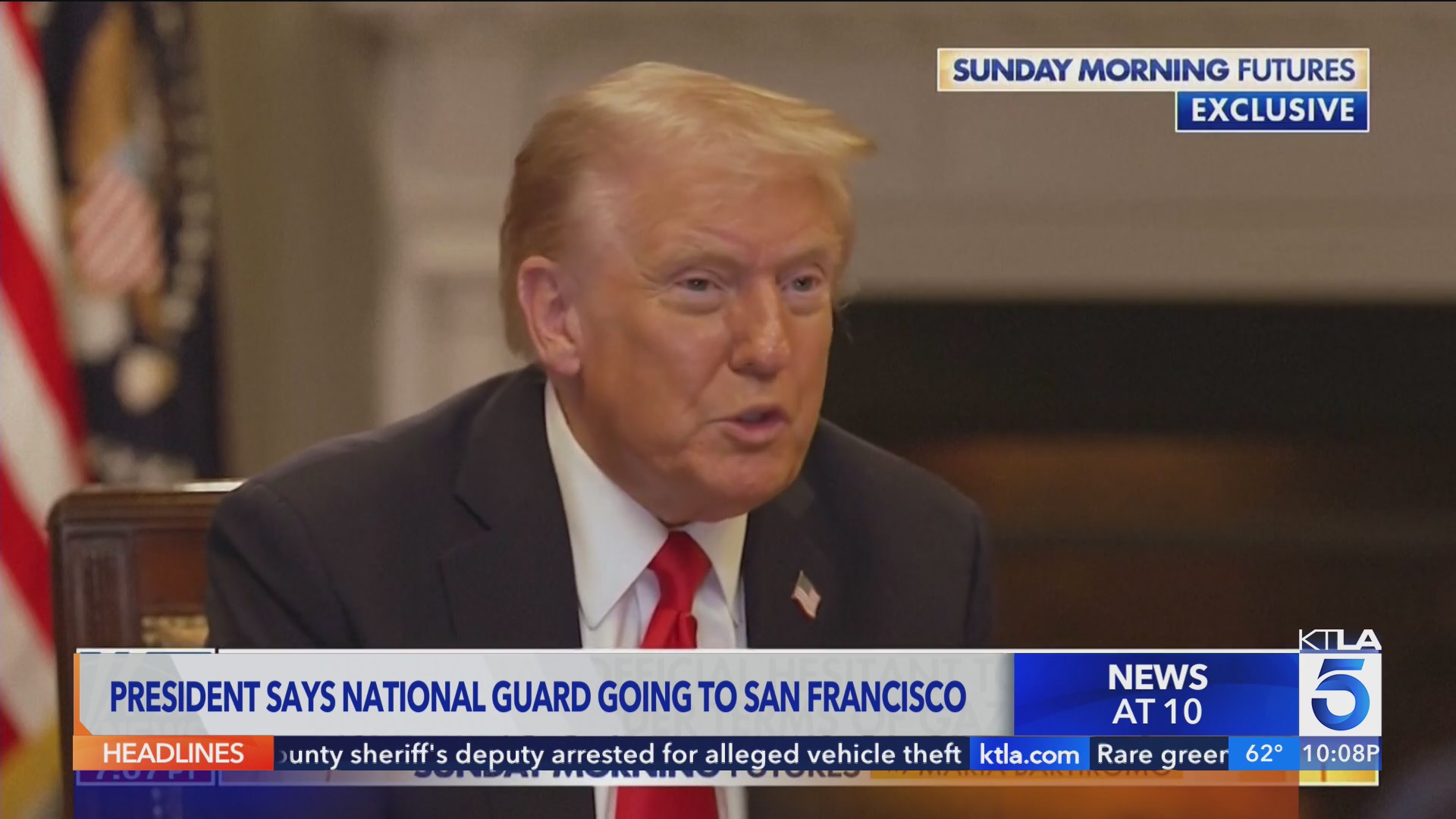 Trump claims he may send federal troops to San Francisco – KTLA