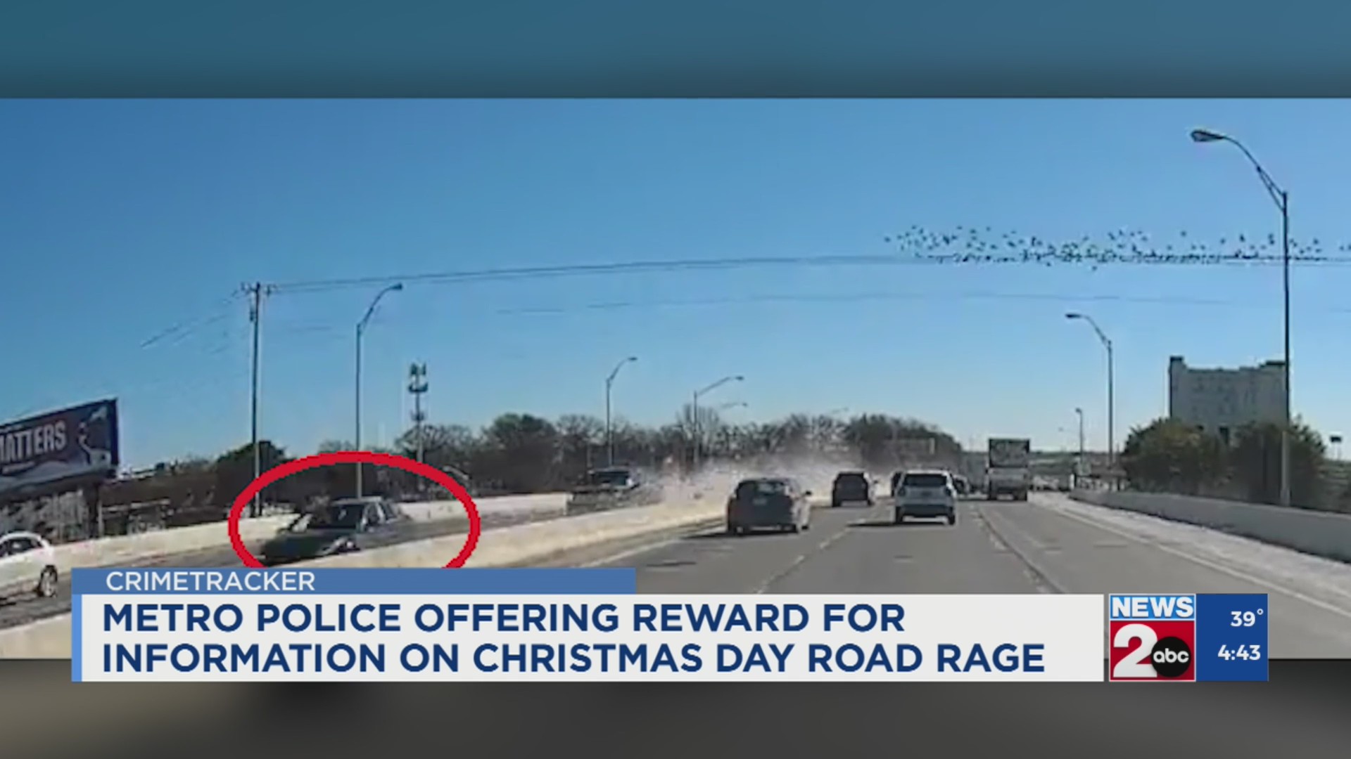 Reward offered two years after road rage shooting – WKRN News 2