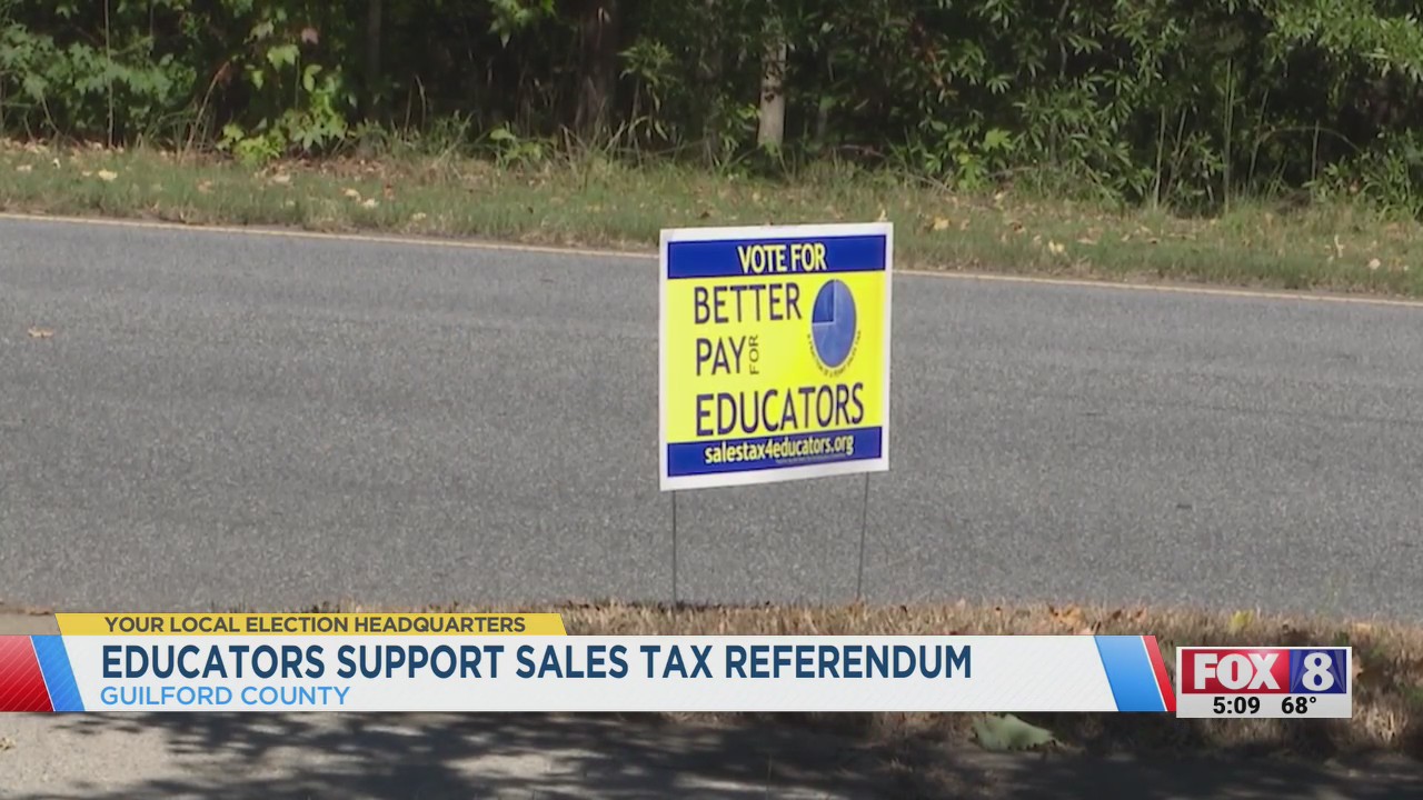 Guilford County educators support sales tax referendum FOX8 WGHP