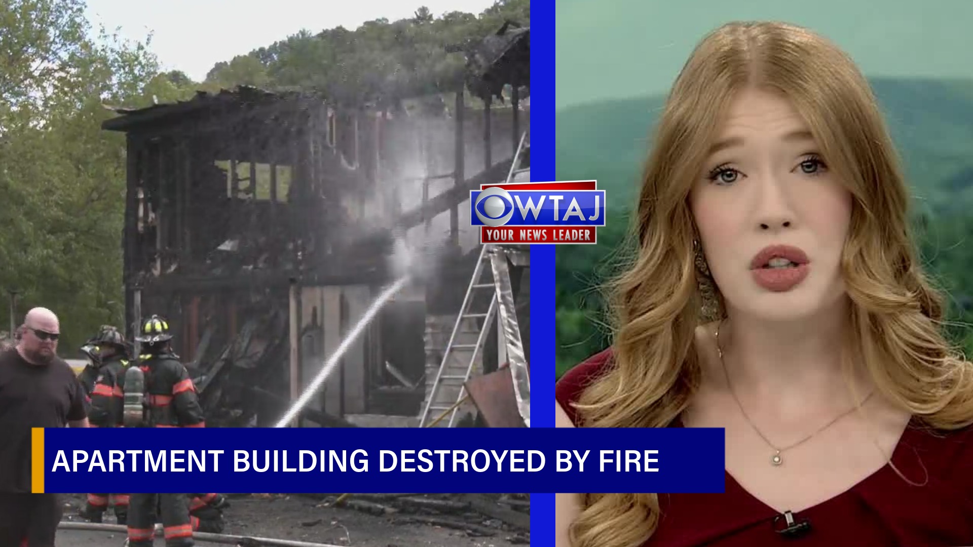 Residents displaced, apartment building destroyed by fire in Bedford ...