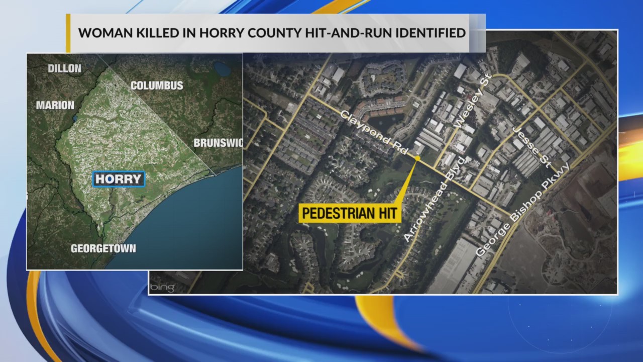 Coroner identifies woman killed in Horry County hit-and-run – WBTW