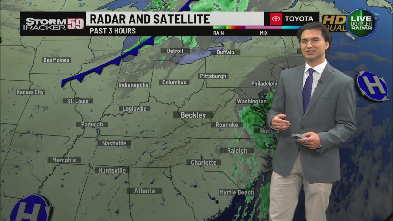 Clouds Roll in with a Breeze Today, Staying Dry for Most of the Week – WVNS