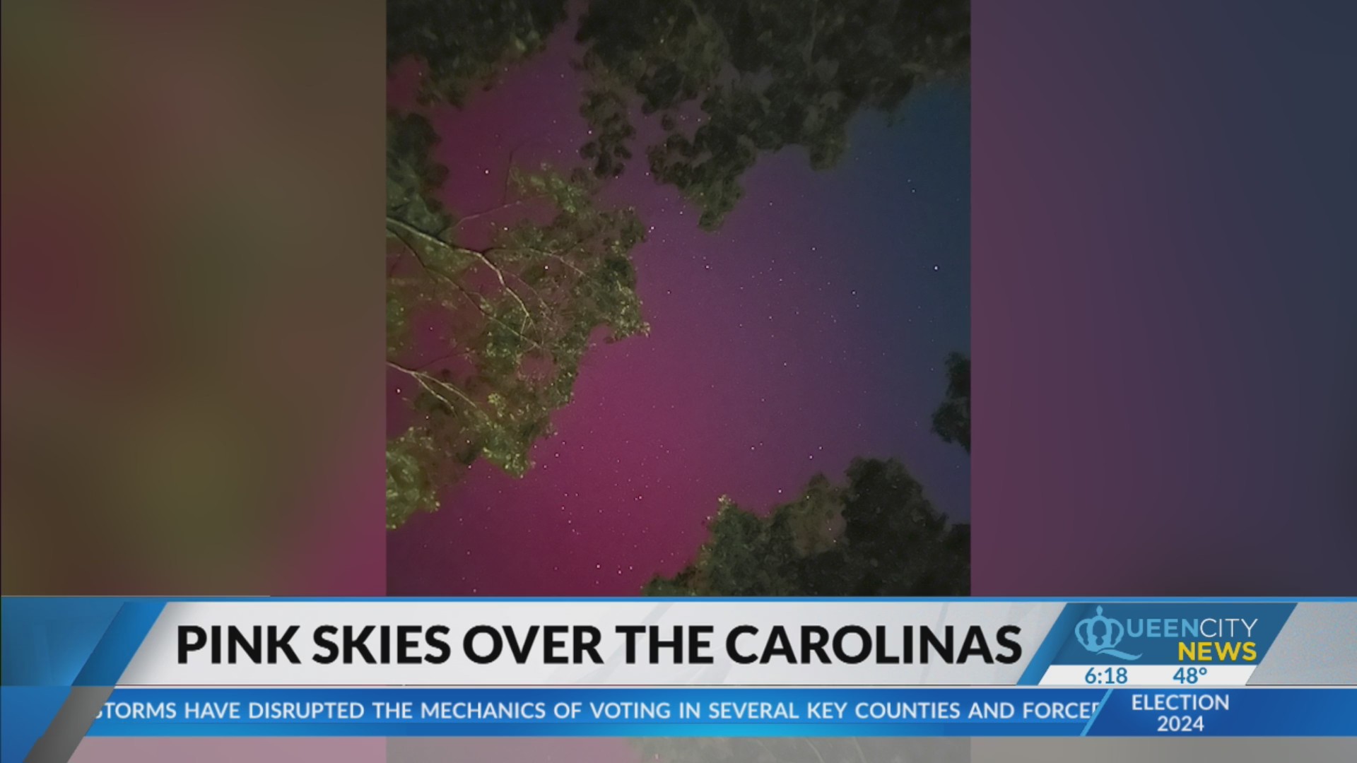 GALLERY Northern Lights visible in North Carolina Queen City News