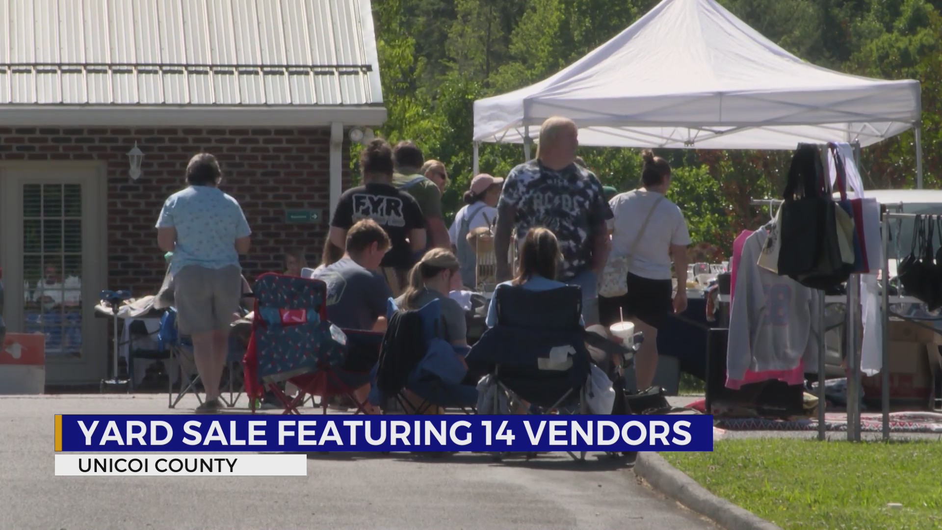 Town of Unicoi hosts community yard sale featuring 14 vendors WJHL TriCities News & Weather