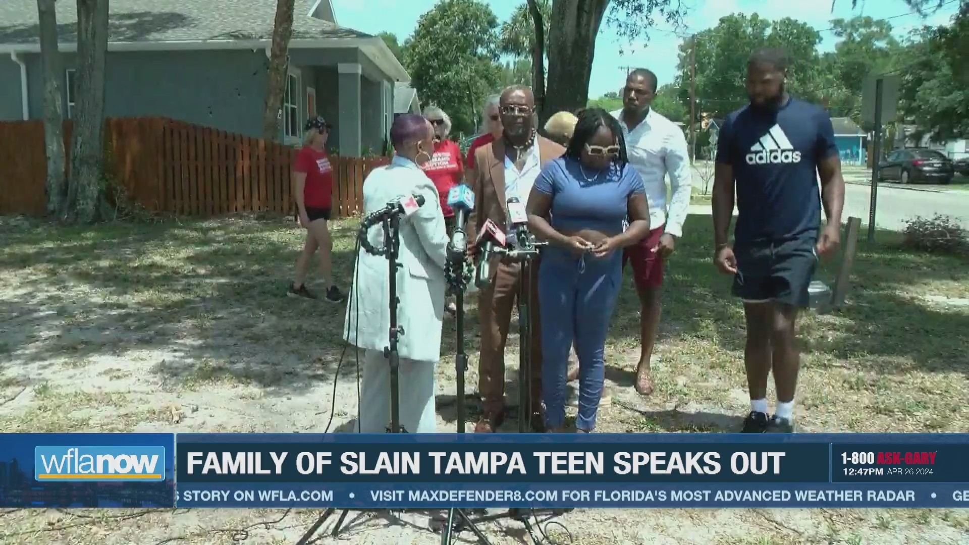 Family of slain Tampa teen offering 1,000 for information WFLA