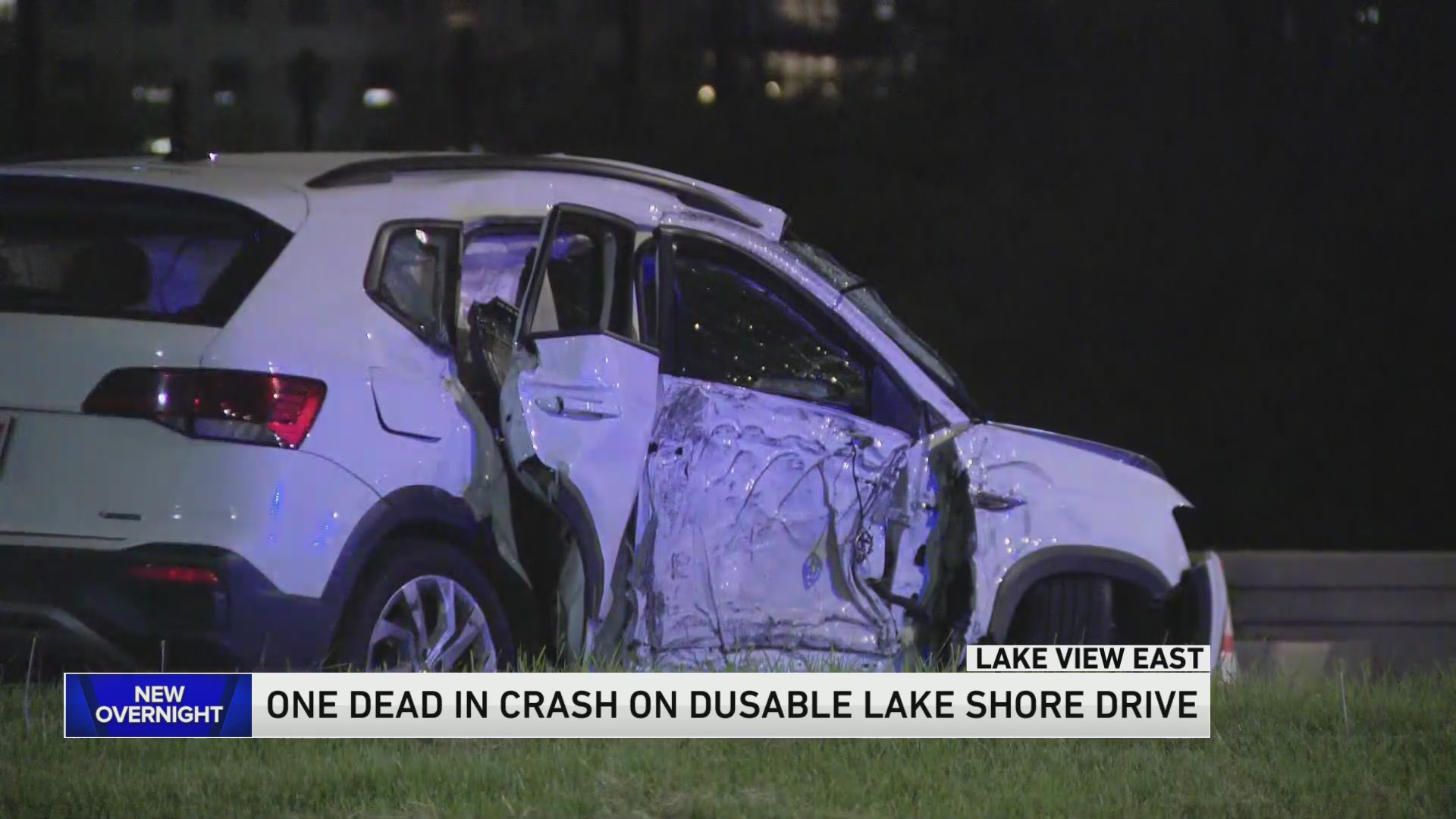 1 dead in crash on DuSable Lake Shore Drive – WGN-TV