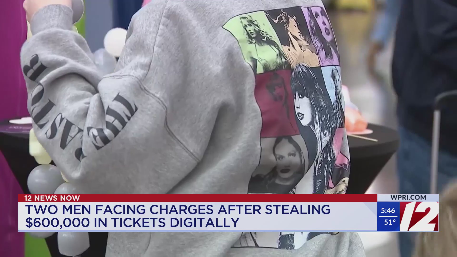 Two men facing charges after stealing $600K in digital tickets – WPRI.com
