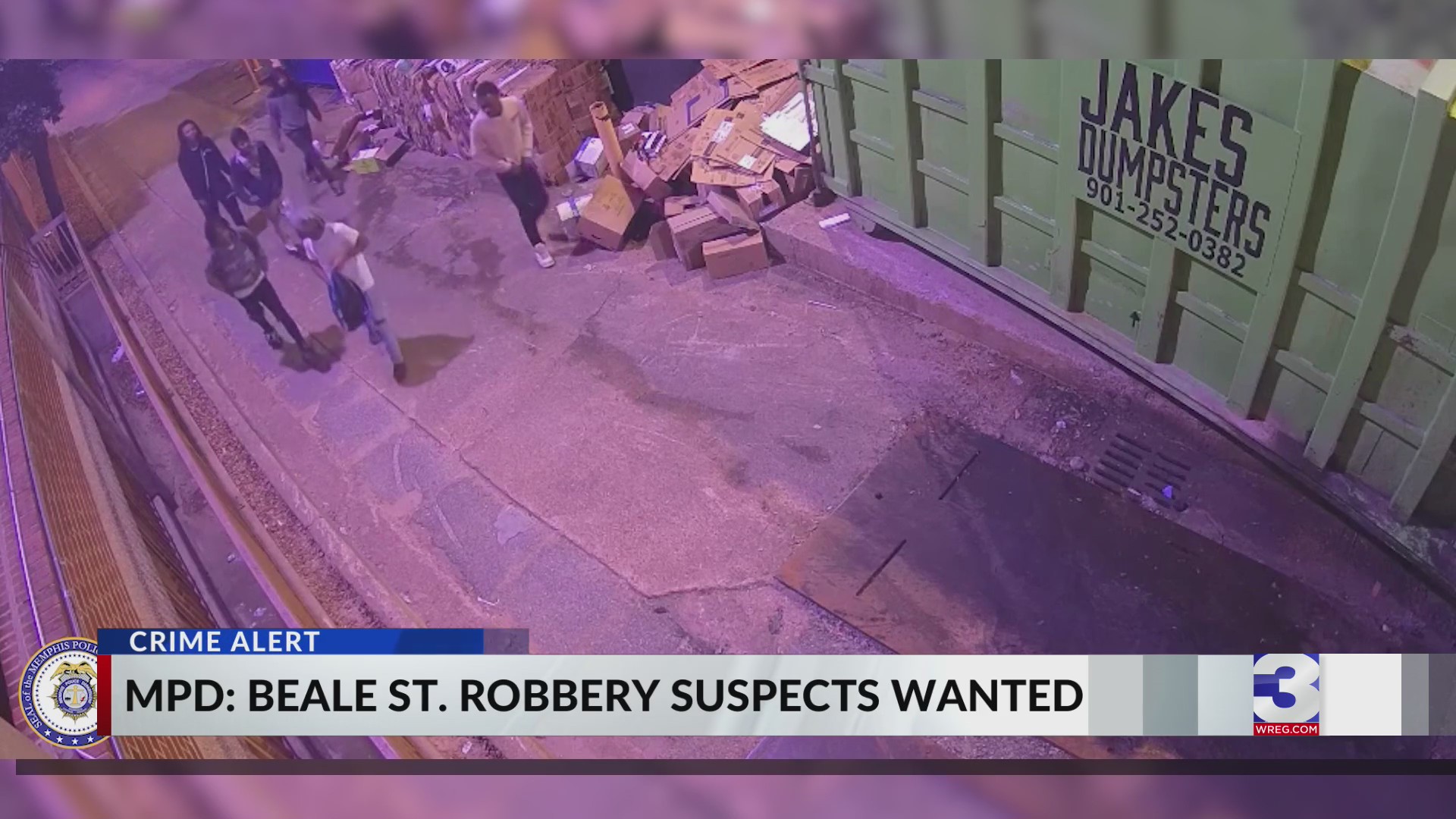 MPD: Beale St. robbery suspects wanted – WREG.com