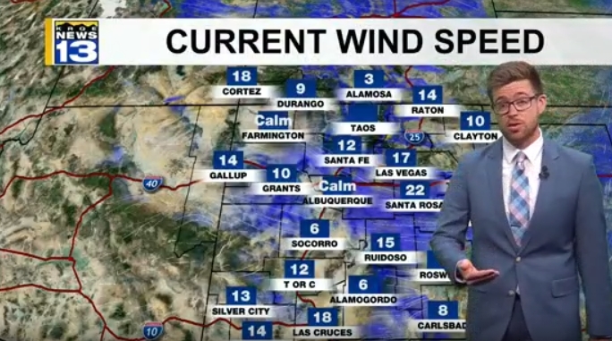 Warm, breezy Thursday in New Mexico – KRQE NEWS 13 – Breaking News ...