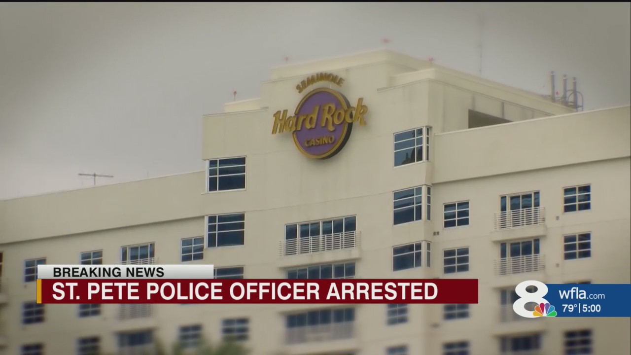 St. Petersburg Police officer arrested in connection with Hard Rock ...