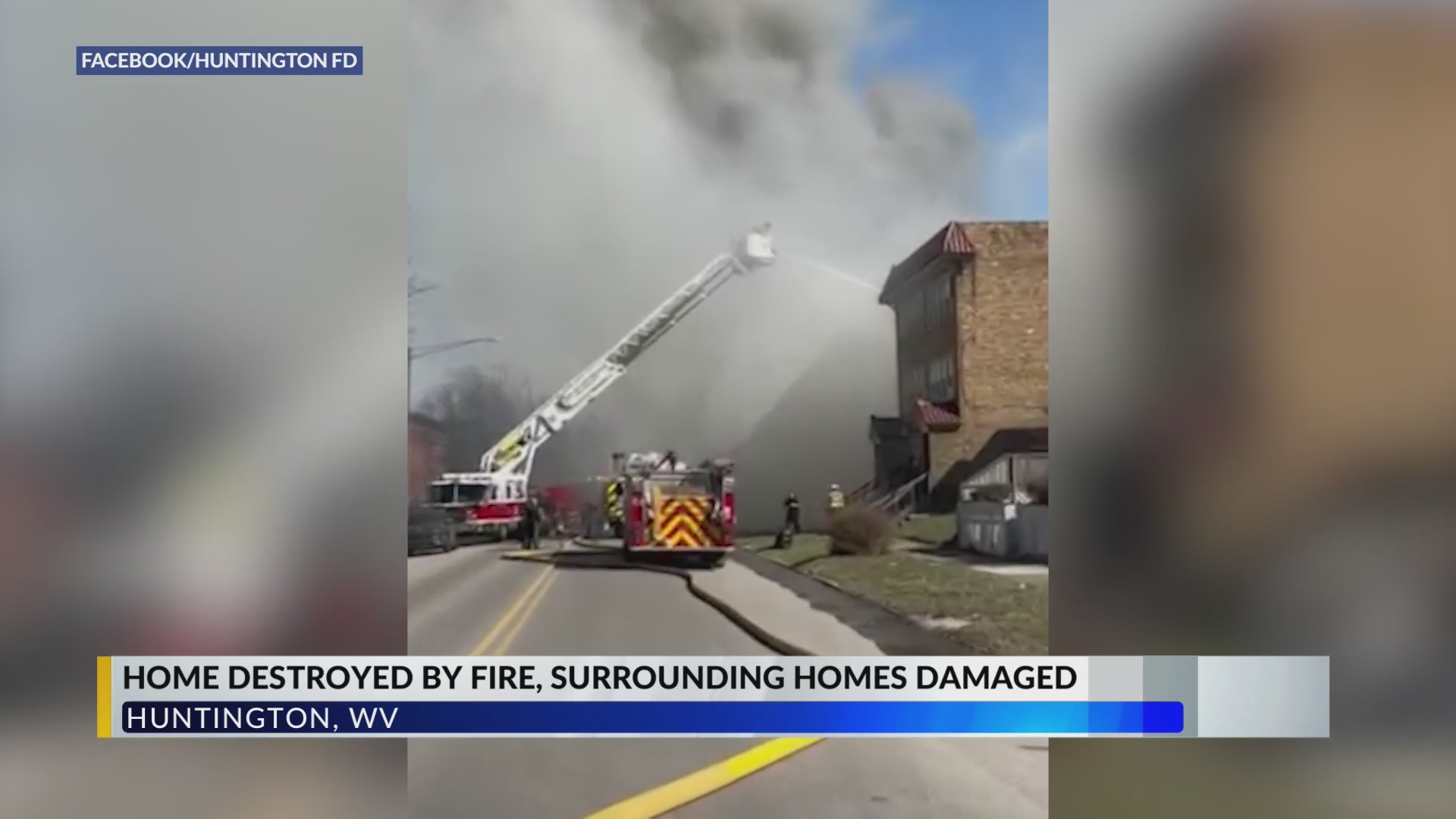 Dispatchers: Home destroyed in Huntington fire – WOWK 13 News