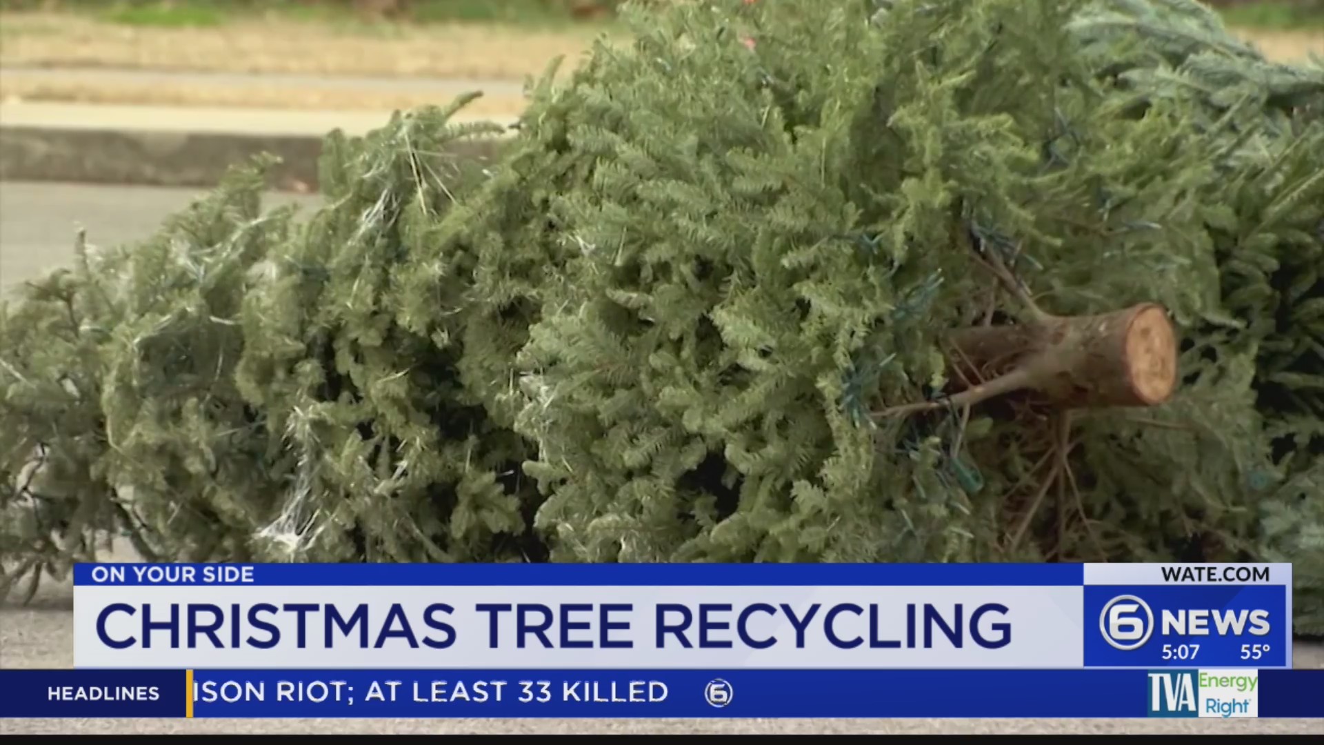 How to dispose of your Christmas tree in Knoxville – WATE 6 On Your Side
